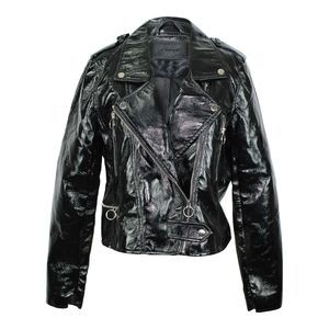Blank NYC Faux Leather Moto Jacket sz M NWT $108